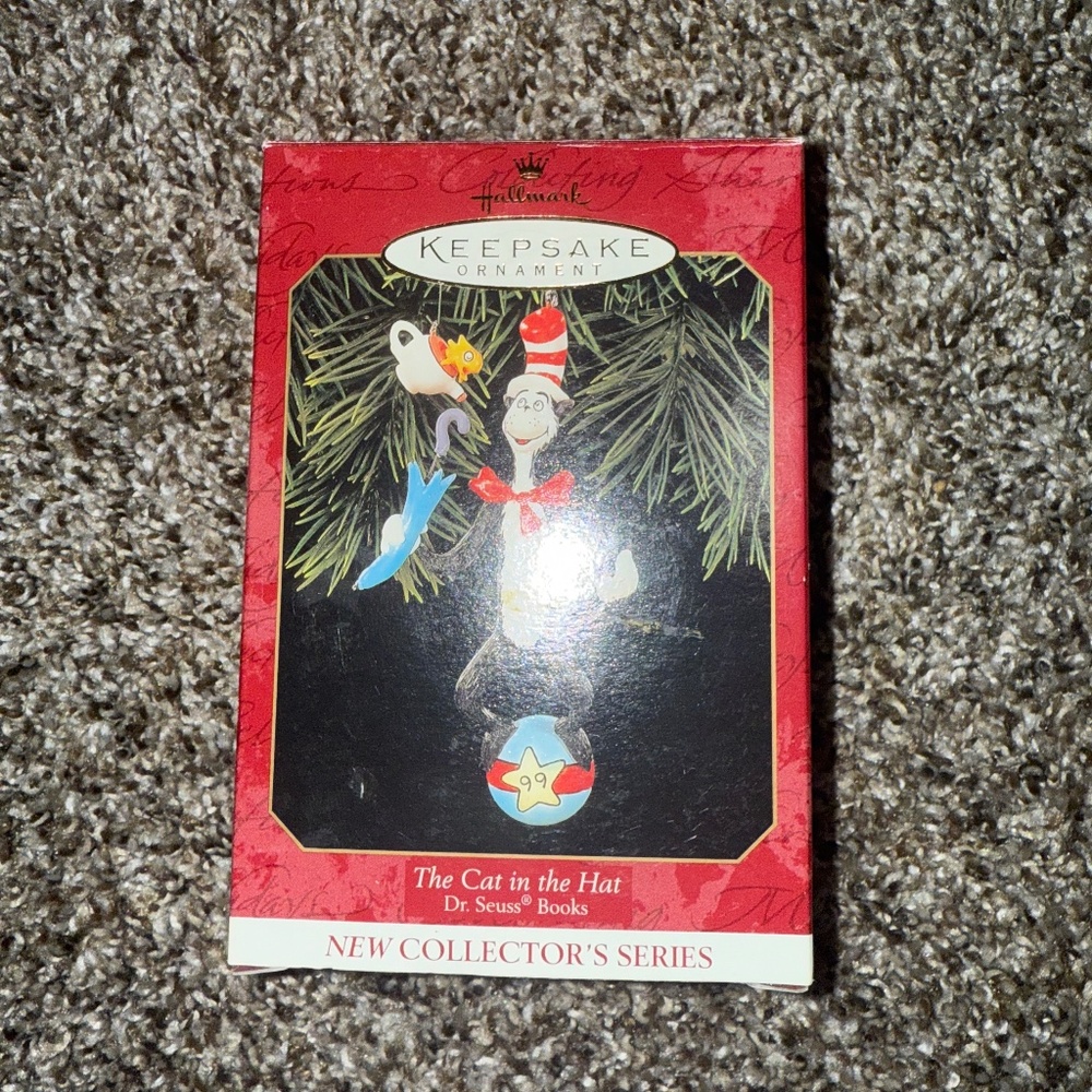 Hallmark Cat in the Hat Christmas Decoration